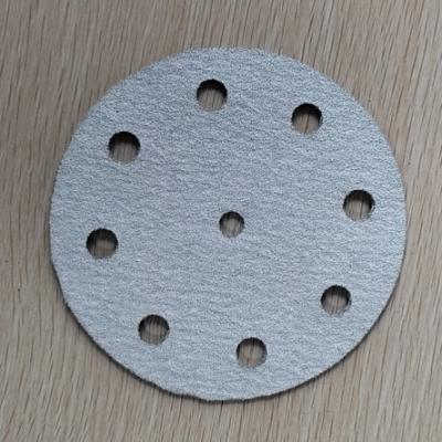 China Polishing Wood 100mm 4 Inch Anti - Clogging Aluminum Oxide Sandpaper Sandpaper Disc For Polishing Wood for sale