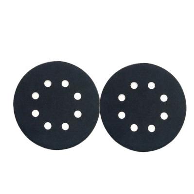 China High Quality Hole Grit Sanding Disc Abrasive , High Efficiency Wholesale Silicon Carbide 125 Mm 0/8 Sandpaper Disc for sale