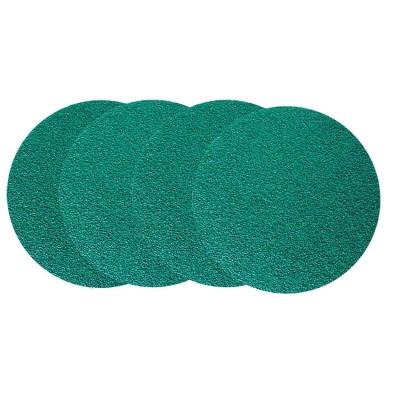 China High Quality High Performance Green Sand Paper 80 Grit Abrasive Sanding Disc for sale