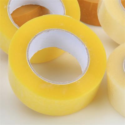 China Waterproof Custom Clear Adhesive Transparent Wrapping Tape Roll BOPP Tape for sale