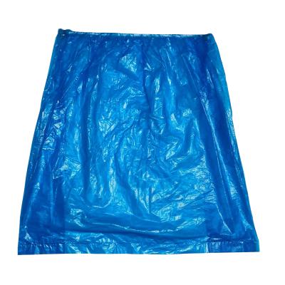 China Recyclable Food Grade LDPE Plastic Bag With Elastic Band Opening for sale