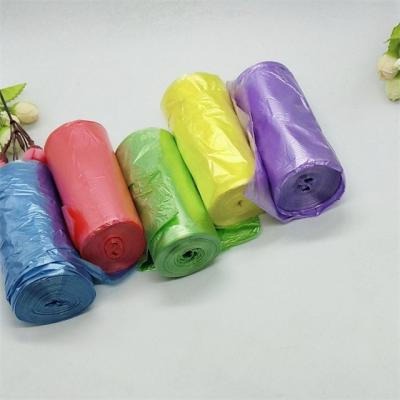 China BIODEGRADABLE environmental protection biodegradable disposable plastic garbage bag small green garbage bag for sale