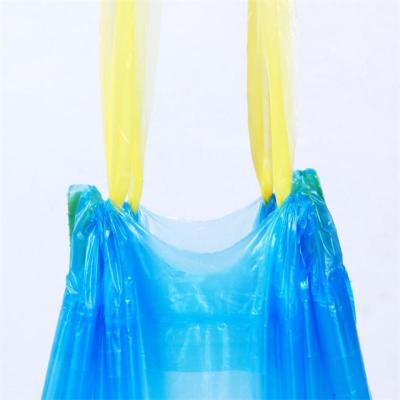 China Cheap Drawstring Kitchen Waste Bag BIODEGRADABLE Disposable Plastic Colorful Garbage Waste Bag On Roll for sale