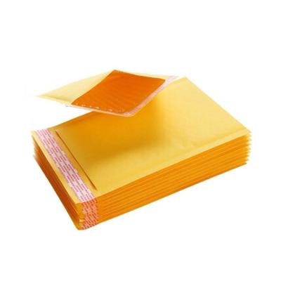 China Shock Resistance Kraft Paper Bubble Envelope Bag Factor Filled Shockproof Thickened Self Adhesive Mailing Bubble Bag for sale