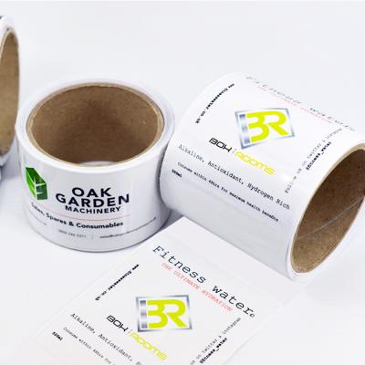 China Waterproof Custom Design Printing Synthetic Self Adhesive Paper Private Security Express Shipping Labels for sale