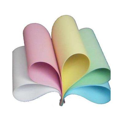 China High quality continuous computer continuous paper listing paper carbonless copy paper, multi-color options can be customized carbonless copy paper for sale