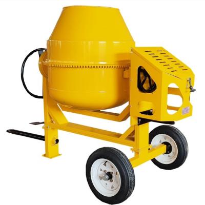 China machinery factory Cement Concrete Mixers 260 litres -800 litres diesel gasoline electric machine 2 wheel for sale