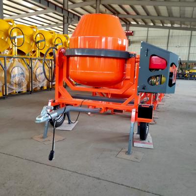 China High Efficiency Portable Concrete Mixers Self Loading used in Cement Mixing for sale