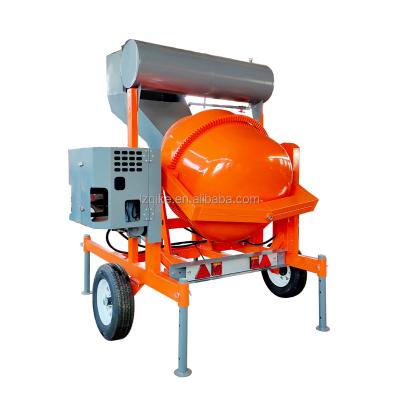 China Small Portable Automatic Concrete Mixer Ladder Hoist With Lift for sale