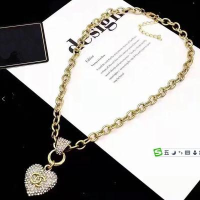 China Hiphop Designer High Quality Bestselling Necklaces For Women Custom LOGO Brand Jewelry for sale