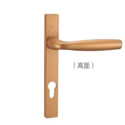 China Modern Aluminum Casement Door Locks Handles Manufacturer Design Door Handle Lock for sale