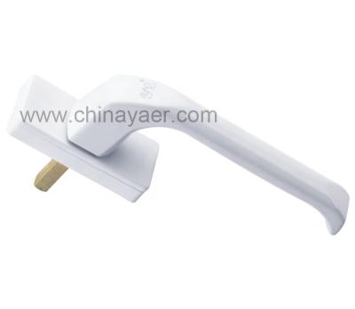 China Door Handle Plastic Base Aluminum Door And Window Handle Espagnolette Handle for sale