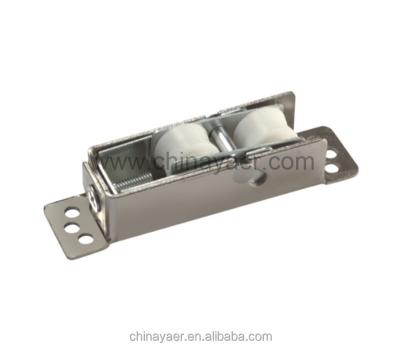 China Modern White Nylon Wheel Zinc Frame Sliding Window Roller for sale