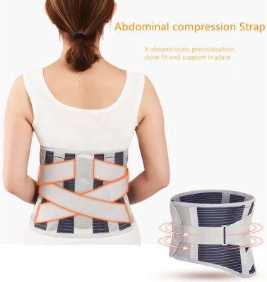 China RUNYI Comfortable Breathable Elastic Lumbar Brace Medical Orthopedic Lower Back Support Belt For Adult for sale