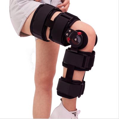 China Keep Fit Without Damaging Your Knees ROM Adjustable Medical Locked Post Op Hinged Knee Brace for sale