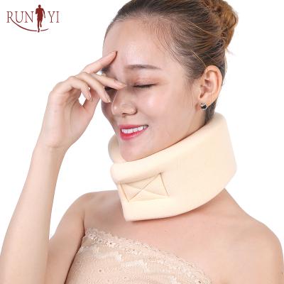 China Breathable Adjustable Breathable Orthopedic Medical Cervical Foam Collar Neck Support for sale