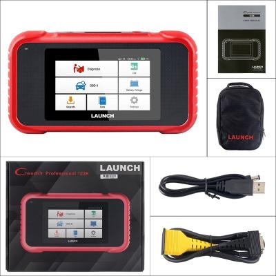 China Universal LAUNCH X431 CRP123E OBD2 Code Reader For Engine ABS SRS Transmission OBD Diagnostic Tool Free Update Online Life for sale