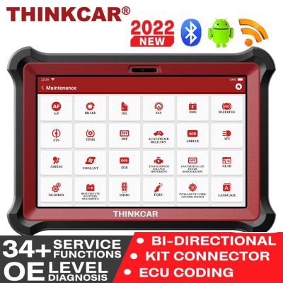 China THINKCAR THINKTOOL PAD10 OBD2 Universal Automotive Scanner Professional AF IMMO 34 ECU Reset ABS Coding Active Test Auto Diagnostic Tool for sale