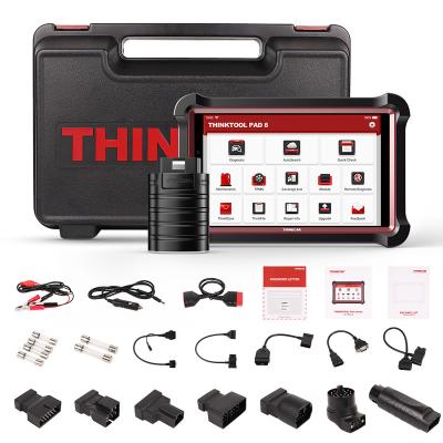 China THINKCAR THINKTOOL PAD8 OBD2 Universal Auto Diagnostic Tool ECU Coding IMMO Test ABS EPB Active Oil Reset Professional Automotive Scanner for sale