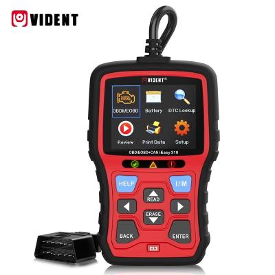 China Vident iEasy310 Universal OBD2 Scanner OBDII Code Reader and Car OBD2 Diagnostic Tool Automotive Scanner for sale