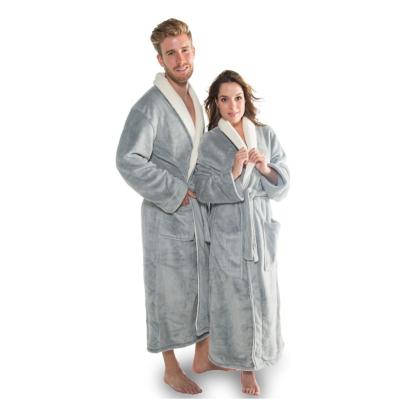 China Super absorbent thick high-grade warm arrived wholesale winter thermal 2022 the new couple the unisex bathrobe for sale