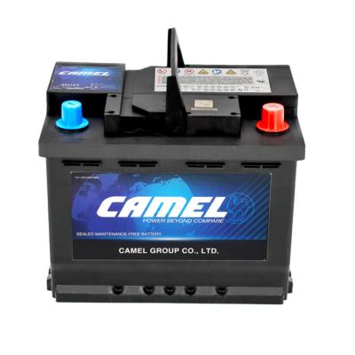 China Camel Brand 5S Air To Ground Missile Car Battery 12V 70AH Power Start Maintenance Free Car Battery 278*175*190mm for sale