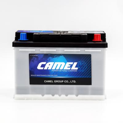 China Camel Brand 4S Efb Efb-70 70Ah 12V Increased Car Battery Start Stop Lead Acid Car Battery 278*171*175*190*190mm for sale