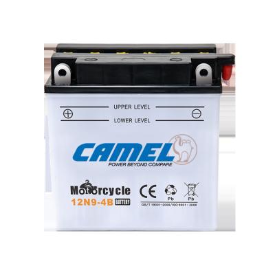 China China Camel Brand Lead Acid Battery 12V 9Ah Dry Cell Battery Electric Motorcycle for BMW 02 (E10) for sale