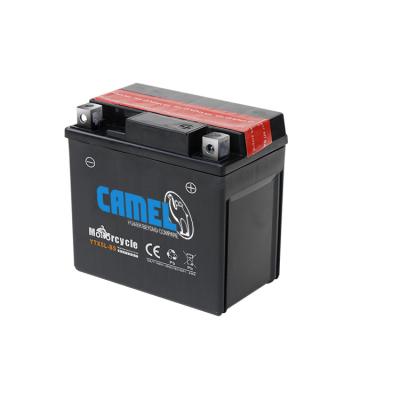 China Camel Brand Dry Battery Charger Motorcycle Dry Battery Japan 02 (E10) 12V Lead Acid Battery for sale