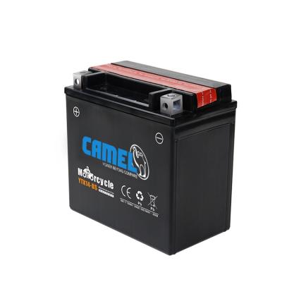 China Camel Brand Maintenance Free Battery Dry Cell BS Motorcycle Battery For Honda 02 (E10) for sale