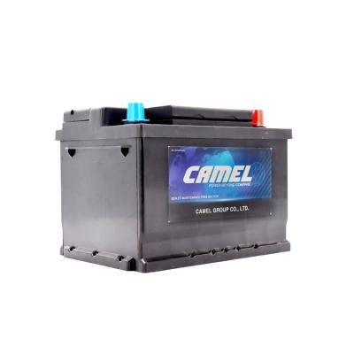 China Camel Brand 12V Car Rechargeable Lead Acid Battery For Mercedes Benz BMW Audi 242 175 175 175mm for sale