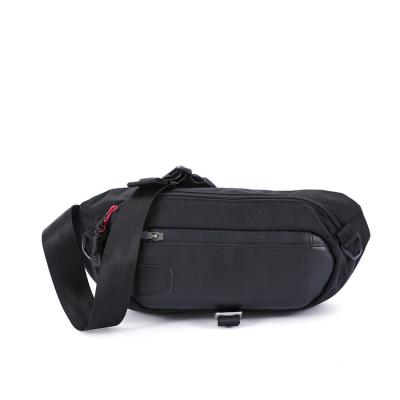 China Anti-theft Custom Color and Logo Sport Waist Bag Nylon Fanny Pack for sale