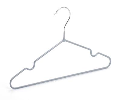 China DISPLAY PVC Dipped Wire Hangers With Customized Color LSNMD027 for sale