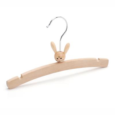 China DISPLAY New Design Kids Wooden Hanger With Animal Main Picture for sale