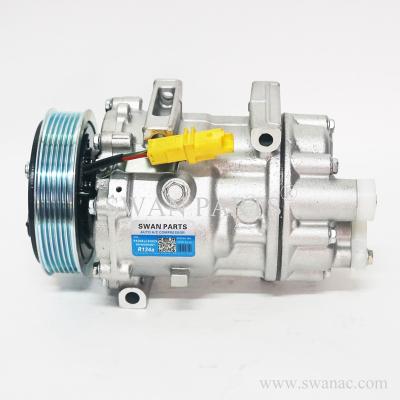 China For Peugeot 807 2.0 7V16 Sanden Car AC Compressor 9686062080 9800854280 6453YY CP976421 807 for sale