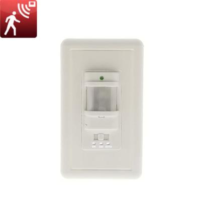 China 110V-220V ON AUTOMATIC Motion PIR Infrared Sensor Light Wall Automatic Switch 8*5*4cm for sale