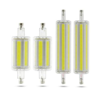 China Garden LED R7S 118mm 78mm dimmable instead of halogen lamp 150W 300W COB 220V 110V 230v powerful energy saving R7S led bulb for sale