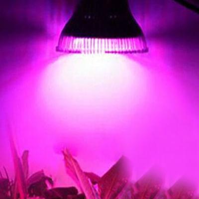 China 8W E14 /E27/GU10 Aluminum Spotlight Lamp Bulb Flower Plant Greenhouse Hydroponics System 110V 220V Grow Box Full Spectrum LED Grow Light for sale