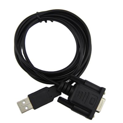 China Computer db9 usb male to female serial connector rs232 db9 cable for sale