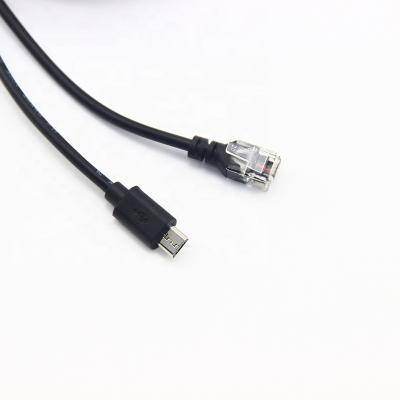 China COMPUTER Custom Open 2 in 1 micro usb rj11 rj12 charging data cable for sale