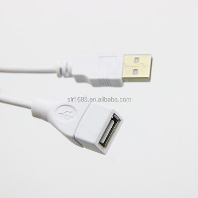 China White COMPUTER Usb2.0 Cable Usb Extension Cable 1.0m Standard White Usb Type A Usb Cable For Power Charging And Data Transfer for sale