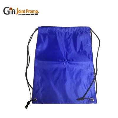 China Drawstring bag/backpack nylon drawstring carry bags, custom print drawstring gym bags, eco logo drawstring bags for sale