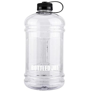 China 3000ml /3L High Capacity Viable Transparent Sports Bottle Gym Boosting Training Water Bottle Tank for sale