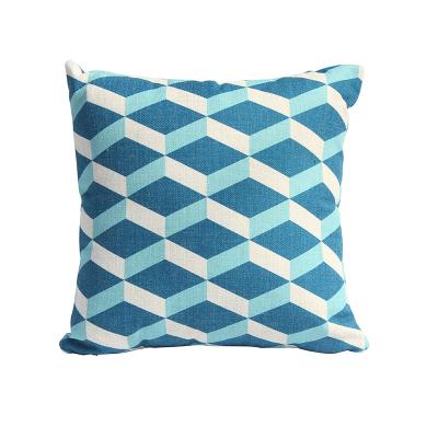 China Sustainable Tile Covers Invisible Zipper Home Decor Pillow Cover Case Decorative Soft 18x18 Inch Cushion Covers/Pillow for sale