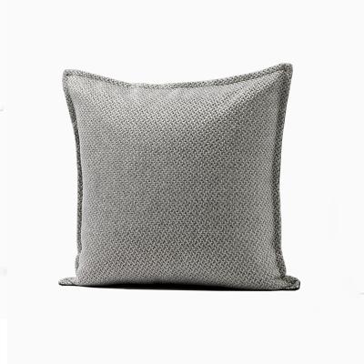 China Sublime Gray Square Custom Living Room Sofa Sublim Pillowcase Cushion Cover Pattern Room Decorations Throw Pillow Case for sale