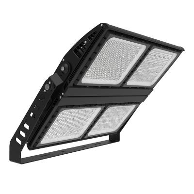 China Sports Stadiums 1200W Sports Field Outdoor Waterproof IP67 Smd Aluminum Led Flood Light High Mast Lamp Sport Tennis Court Lamp for sale