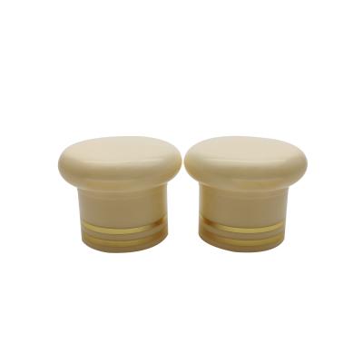 China Non Spill 24mm Mushroom Shape Plastic Cap Flip Top Cap Shampoo Cap for sale