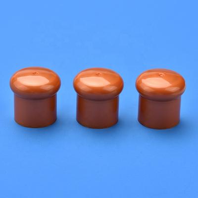 China Non Spill 20 Mm PP Plastic Shampoo Bottle Screw Cap 20/415 Mushroom Shape Round Cap for sale