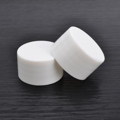 China Non Spill Wholesale 28/410 PP Plastic White Liquid Capsule Screw Cap 28 Mm for sale