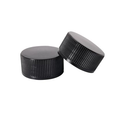 China Non Reverse 28 Mm Striped Edge Screw Cap 28/405 Small Toner Bottle Cap for sale